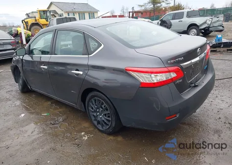 2014 Nissan Sentra S z USA, uszkodzony, nr VIN 3N1AB7AP0EY276875